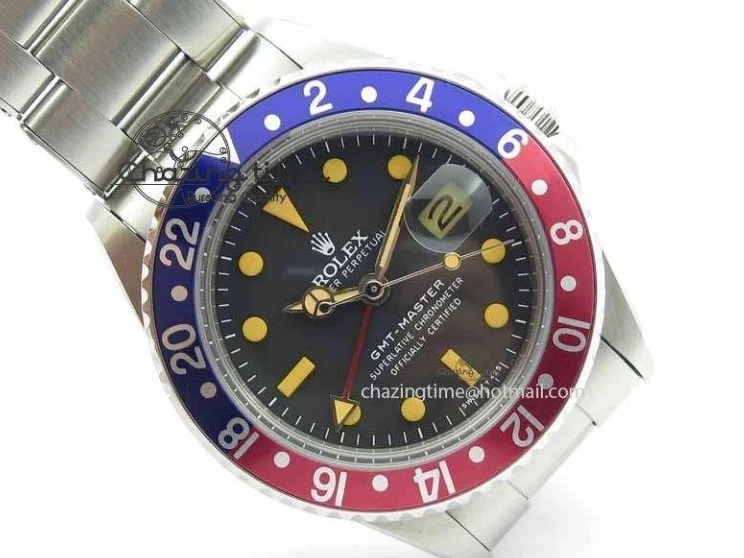 A1570 Red SS 1675 GMT-Master Bezel Best Edition BP Blue Vintage 0504